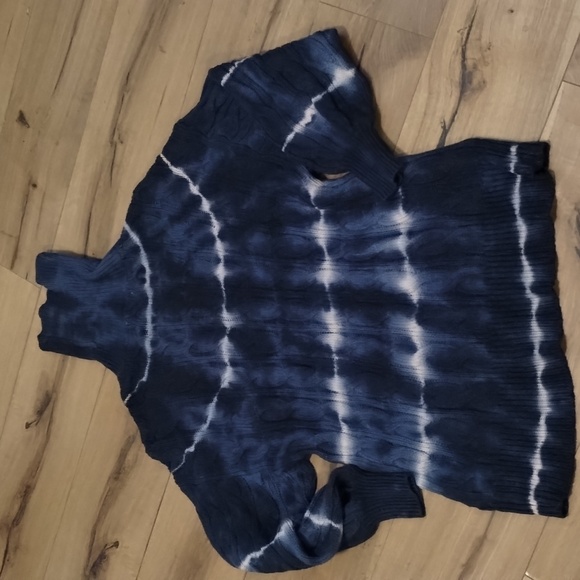 AE Oversized Tie Dye Turtleneck Sweater Sz M Excellent condition - Picture 15 of 15